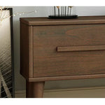 テレビ台,ローボード,TVボード,無垢材,引出し,収納 棚,ラック,1人暮らし,ブラウン,引出し付き