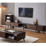 テレビ台,ローボード,TVボード,無垢材,引出し,収納 棚,ラック,1人暮らし,ブラウン,ブラウン