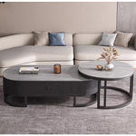 センターテーブル,リビングテーブル,ローテーブル,シンプル,セラミック,リビング,高級感,２個セット