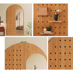 全身鏡,壁掛けミラー,収納,ミラー,姿見,シンプル,木目調,玄関,リビング,ベッドルーム,1人暮らし,上質