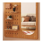 全身鏡,壁掛けミラー,収納,ミラー,姿見,シンプル,木目調,玄関,リビング,ベッドルーム,1人暮らし,サイズ